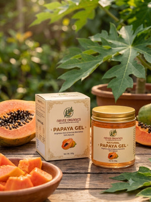 Natural Papaya Gel | 100% Natural and Preservative-free | Good for All Skin - 100gm