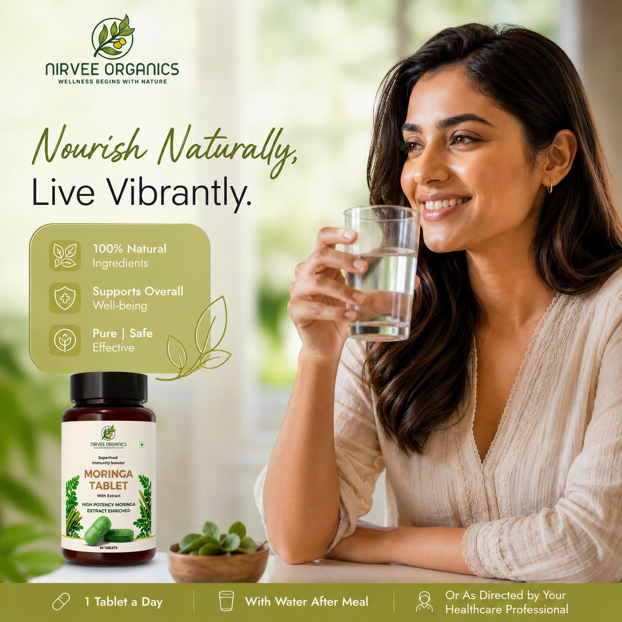 Moringa Tablets | High Potency Moringa Extract