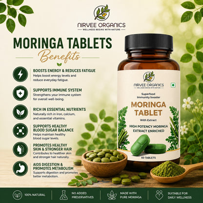 Moringa Tablets | High Potency Moringa Extract