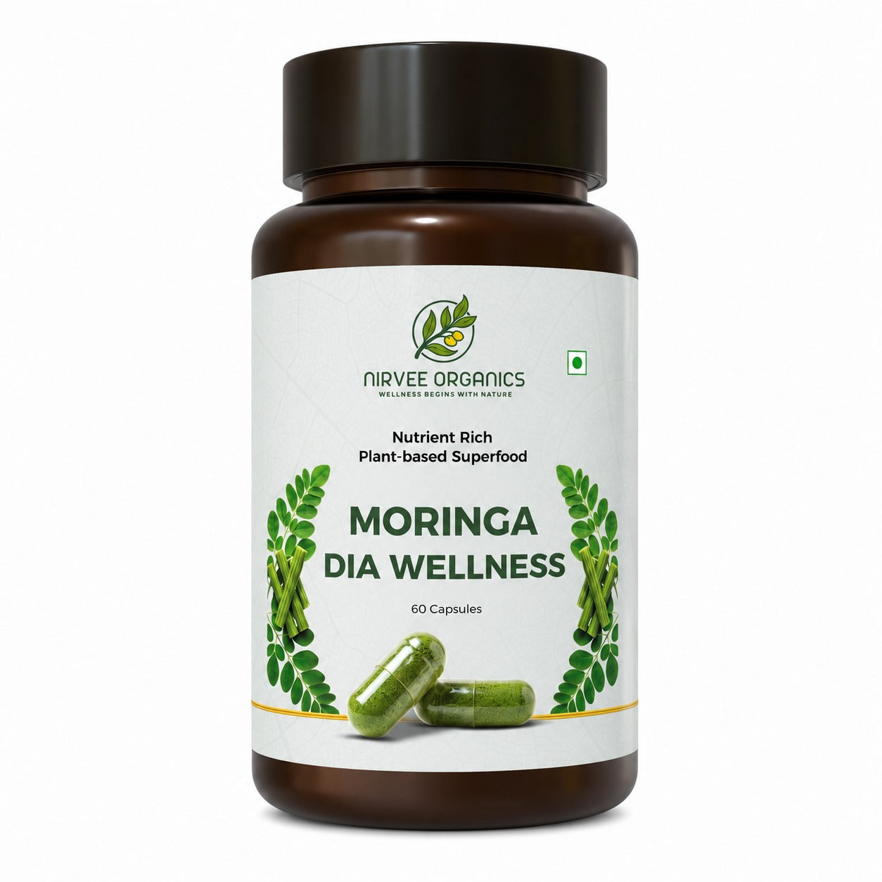 Moringa Dia Wellness Capsules | Blood Sugar Support | Herbal Formula