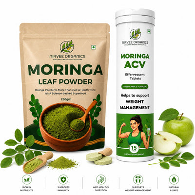 Moringa Leaf Powder & Moringa ACV  | 100% Pure & Natural