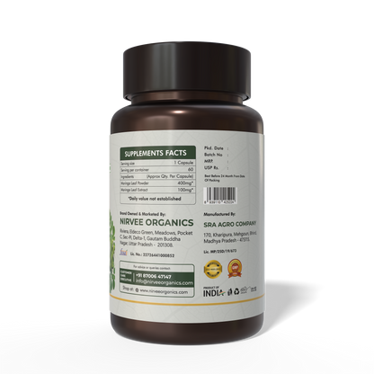 Moringa Dia Wellness Capsules | Blood Sugar Support | Herbal Formula