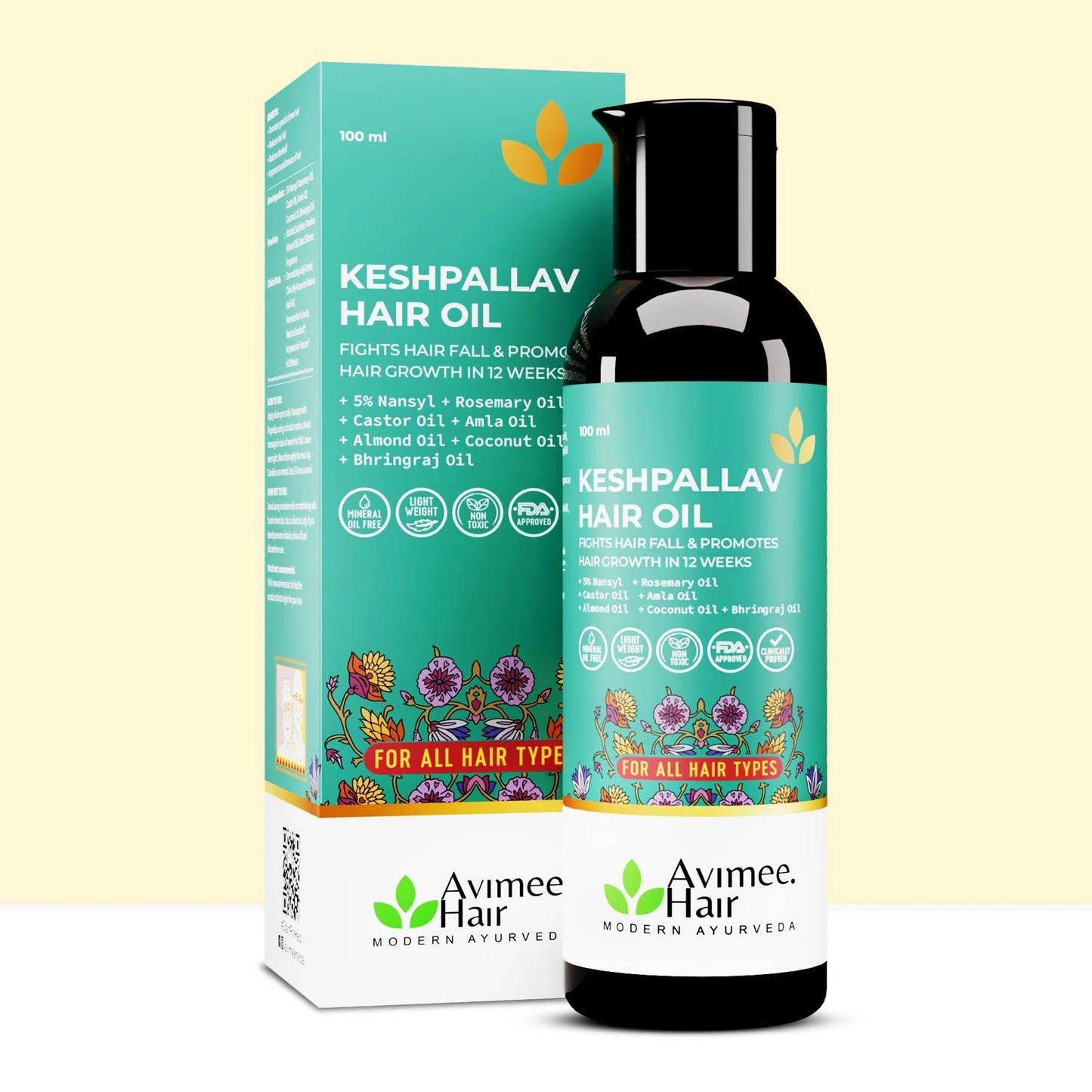 Keshpallav Hair Oil for Hair Growth with 5% Nansyl & Rosemary Extracts -3