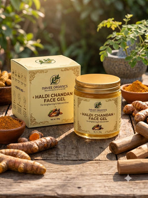 Haldi Chandan Face Gel |  100% Natural and Preservative-free | Good for All Skin - 100gm