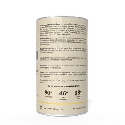 Mor-Jee Blend Powder | Moringa + Jeera Digestive Wellness Drink