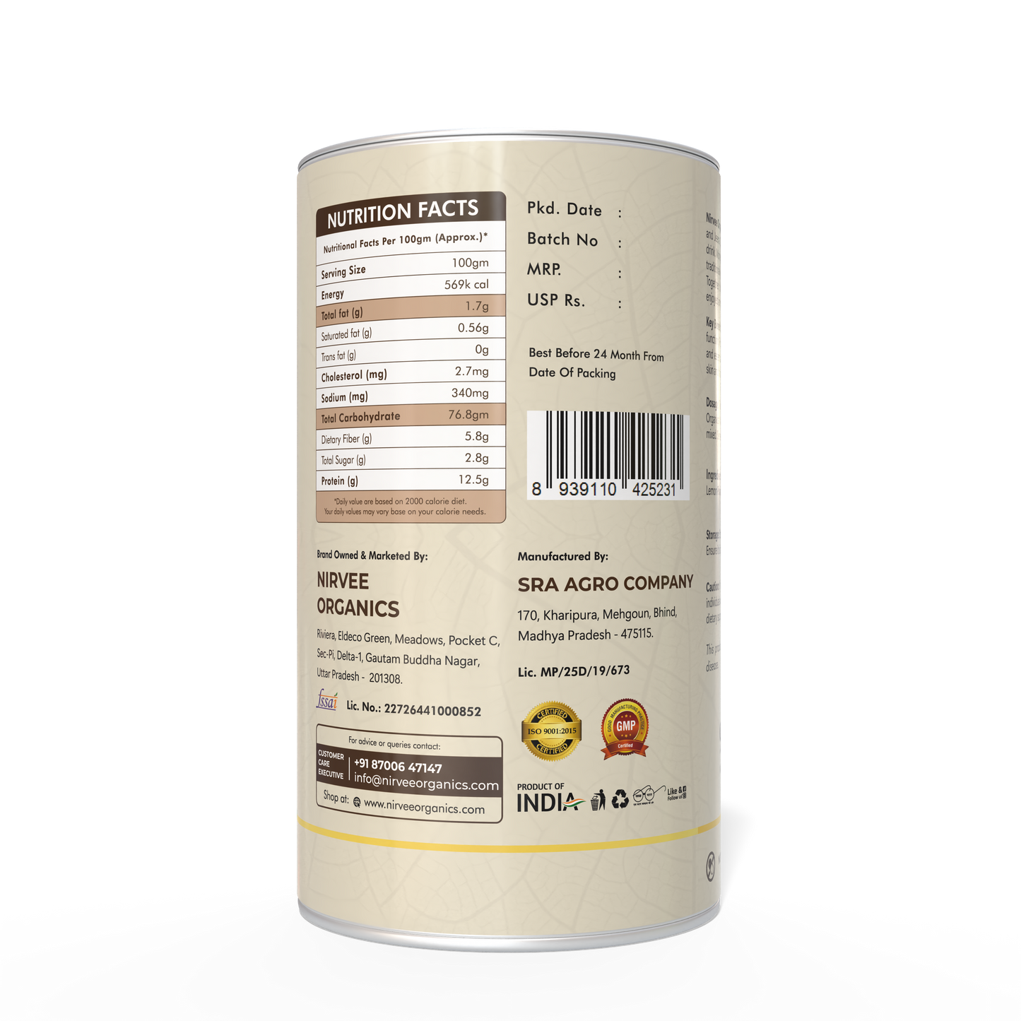 Mor-Jee Blend Powder | Moringa + Jeera Digestive Wellness Drink