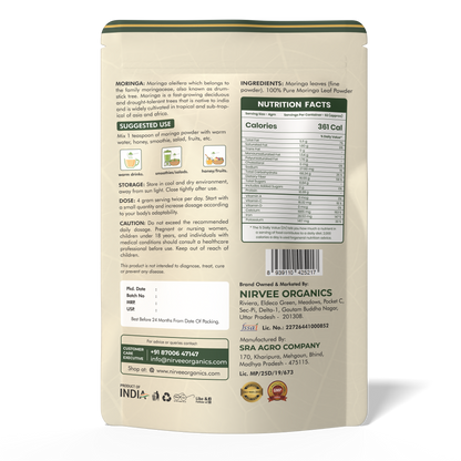 Moringa Leaf Powder & Moringa ACV  | 100% Pure & Natural